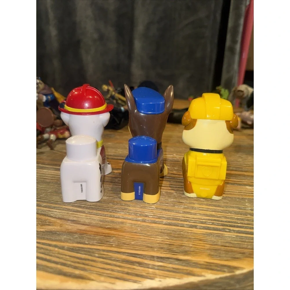 Mega Bloks Ionix Paw Patrol Chase, Rubble &‎ Marshall Lot of 3 Figures
